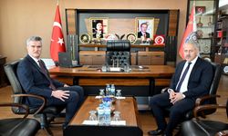 Cumhuriyet Başsavcısı Adem Çalış'tan Emniyet Müdürü Serkan Karaman'a Ziyaret