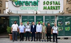 Vali Kök, Verenel Derneği Sosyal Marketini İnceledi