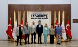 MHP Nevşehir Heyetinden Kapadokya Alan Başkanı Aslanbay’a Ziyaret