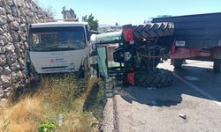 Nevşehir'de Çekici ile Traktör Çarpıştı! 4’ü Çocuk 6 Yaralı