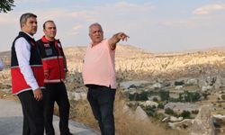 Kapadokya Alan Başkanı Aslanbay ve Başkan Eren, Göreme’yi Yerinde İnceledi