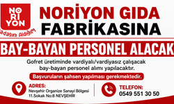 Noriyon Gıda Fabrikasına Bay-Bayan Personel Alacak