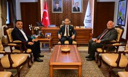 Vali Kök, Hacı Bektaş-ı Velî Dergahı Vakfı heyetini kabul etti