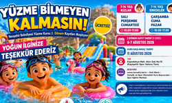 Nevşehir Belediyesi’nden Ücretsiz Yüzme Kursu: 2. Dönem Kayıtları Başlıyor