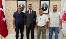 Gülşehirli Muhtarlardan Tolga Balak’a Hayırlı Olsun Ziyareti