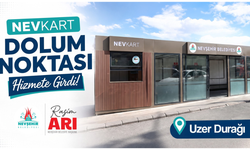 Nevşehir'de NEVKART Dolum Noktası Akıllı Durak’ta Hizmete Girdi