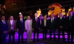 Paşabağları Ören Yeri'nde Night Glow Gösterisi Büyüledi