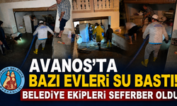 Avanos’ta Bazı Evleri Su Bastı! Belediye Ekipleri Seferber Oldu