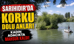 Nevşehir Sarıhıdır’da Baraj Kapakları Açıldı, Adacıkta Mahsur Kaldı
