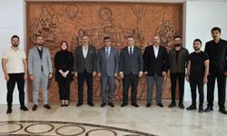 MHP İl Başkanı ve Ülkü Ocakları Heyetinden Rektör Aktekin’e Ziyaret