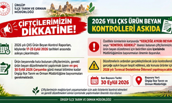 Ürgüp’te Çiftçilere ÇKS Ürün Beyanı Uyarısı