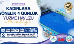 Nevşehir Belediyesi’nden Kadınlara Özel 4 Günlük Ücretsiz Yüzme Etkinliği