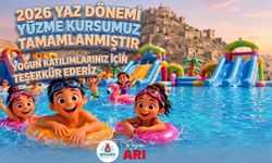 Nevşehir’de “Yüzme Bilmeyen Kalmasın” 2026 Yaz Kursu Tamamlandı