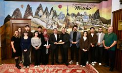 Almanya’dan Gelen Kültürlerarası Proje Heyeti Başkan Arı’yı Ziyaret Etti