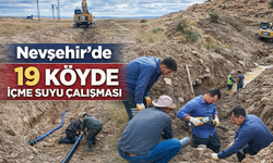 Nevşehir’de Köylerin İçme Suyu Altyapısı İçin Yoğun Mesai