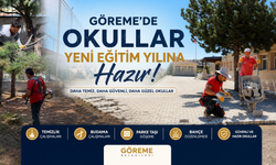 Göreme Belediyesi’nden Okullarda Yeni Eğitim Yılı Hazırlığı