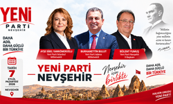 Yeni Parti Heyeti 7 Eylül’de Nevşehir’de Sahaya İnecek