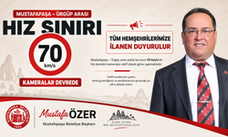 Mustafapaşa–Ürgüp Yolunda Hız Sınırı 70! Sürücülere Önemli Uyarı