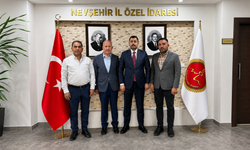 NTB Başkanı Salaş'tan Genel Sekreter Balak'a Hayırlı Olsun Ziyareti