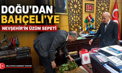 Nevşehir Üzümü MHP Genel Merkezi’nde Bahçeli’nin Masasında!