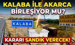 Kalaba ile Akarca’nın Birleşmesi İçin İlk Adım Atıldı