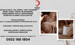 Kızılay Nevşehir’den Kadınlara Yönelik Ücretsiz Kurs!