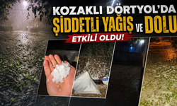 Nevşehir’de Dolu Sürprizi! Adres Kozaklı’nın Dörtyol Köyü