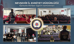 Nevşehir’de Narkotik Ekiplerinden Bilgilendirme Çalışması