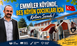 Nevşehir Emmiler Köyü’nde Okul Baştan Aşağı Yenilendi