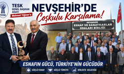 TESK Genel Başkan Adayı Yiğiner’e Nevşehir’de Coşkulu Karşılama