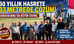 Nevşehir’de Karahasanlı Köyünün Su Sevinci! 60 Yıllık Hasret Sona Eriyor