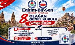 Eğitim-Bir-Sen Nevşehir 1 No’lu Şube’de Delege Seçimi 26 Eylül’de