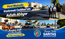 Avanos’ta Kızılırmak Caddesi Yenileniyor