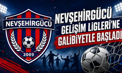 Nevşehirgücü Gelişim Ligleri’ne Galibiyetle Başladı