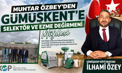 Nevşehir’de Tarıma KOP Desteği: Gümüşkent’e Selektör ve Ezme Değirmeni