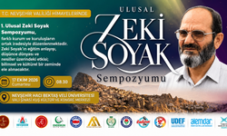 Zeki Soyak’ın Fikir Mirası Nevşehir’de Ele Alınacak