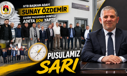 Başkan Adayı Sunay Özdemir Zahire Pazarı’nda Adeta Gövde Gösterisi Yaptı!