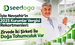 Nevşehir’de 2025 Kurumlar Vergisi Rekortmenleri Açıklandı: Zirvede Doğa Tohumculuk Var