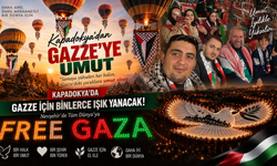 Kapadokya’da Gazze İçin Binlerce Işık Yanacak! “FREE GAZA” Mesajı Verilecek
