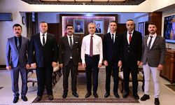 Vali Hüseyin Kök, TÜRKAV Nevşehir Heyetini Kabul Etti