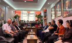 NTB Başkanı Salaş'tan MHP İl Başkanı Doğu'ya Hayırlı Olsun Ziyareti