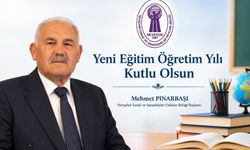 Birlik Başkanı Pınarbaşı’ndan Yeni Eğitim Öğretim Yılı Mesajı