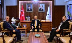 Aksaray Başsavcısı Köse ve Komisyon Başkanı Dinç’ten Vali Kök’e Ziyaret