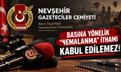 Nevşehir Gazeteciler Cemiyeti’nden Bülent Uğural’a “Nemalanma” Tepkisi
