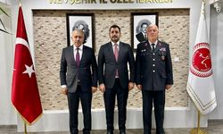 Emniyet ve Jandarma Komutanından Genel Sekreter Balak’a Hayırlı Olsun Ziyareti