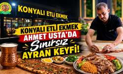 Konyalı Etli Ekmek Ahmet Usta’da Sınırsız Ayran Keyfi
