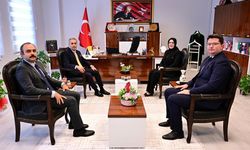 Vali Kök’ten Asliye Ticaret Mahkemesi Başkanı Altuntaş’a Ziyaret