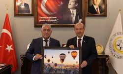 KKTC 5. Cumhurbaşkanı Ersin Tatar Göreme’de