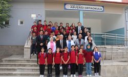 İl Millî Eğitim Müdürü Yazıcı, Abuşağı Ortaokulunu Ziyaret Etti