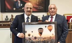 Göreme Belediye Başkanı Eren’den Başsavcı Vekili Örücü’ye Hemşehri Ziyareti